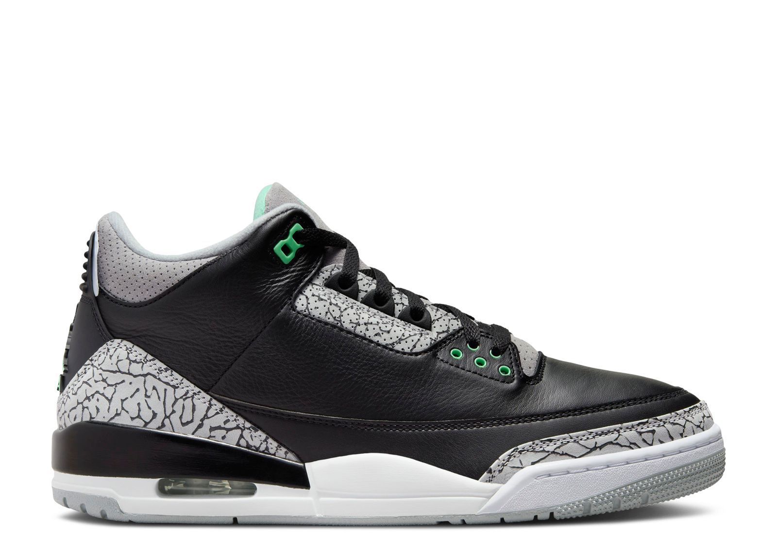 Jordan 3 Retro Green Glow