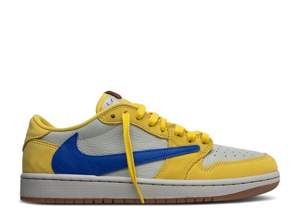 靴 Travis Scott Retro Low OG SP Canary Travis Scott x Air Jordan 1 Low OG SP 