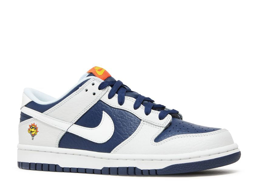 Nike Dunk Low UV Reactive Photon Dust Midnight Navy (GS)