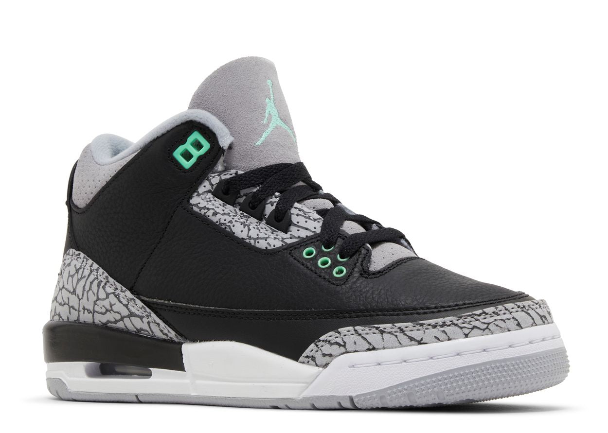 Jordan 3 Retro Green Glow (GS)