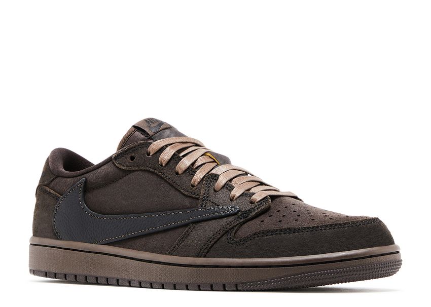 TRAVIS SCOTT X JORDAN 1 LOW OG SP 'VELVET BROWN'