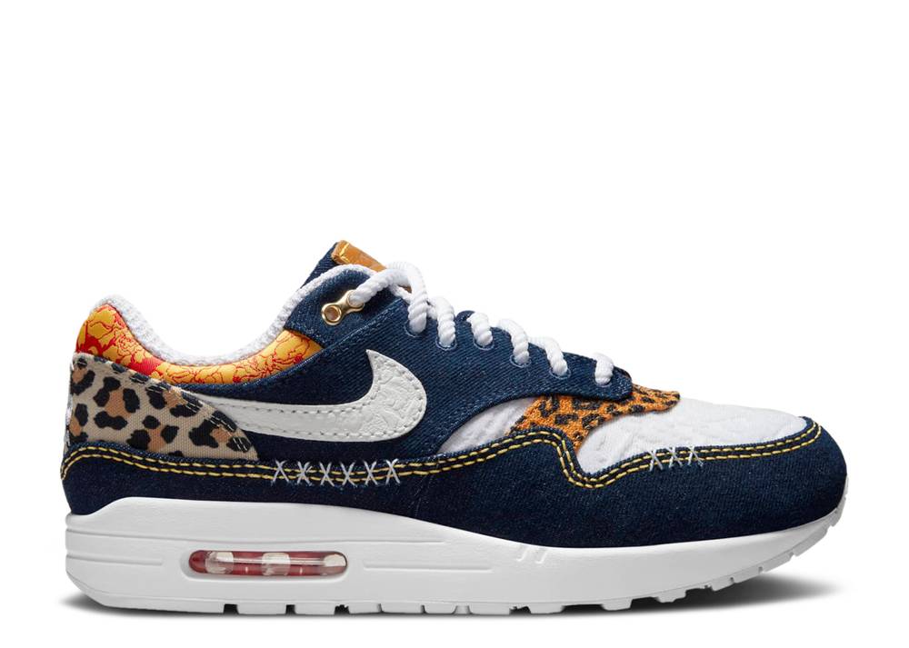 Nike Air Max 1 Premium Denim Leopard