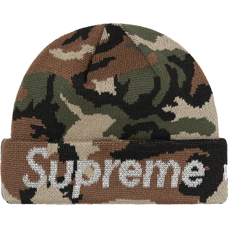 Supreme New Era Split Beanie Green