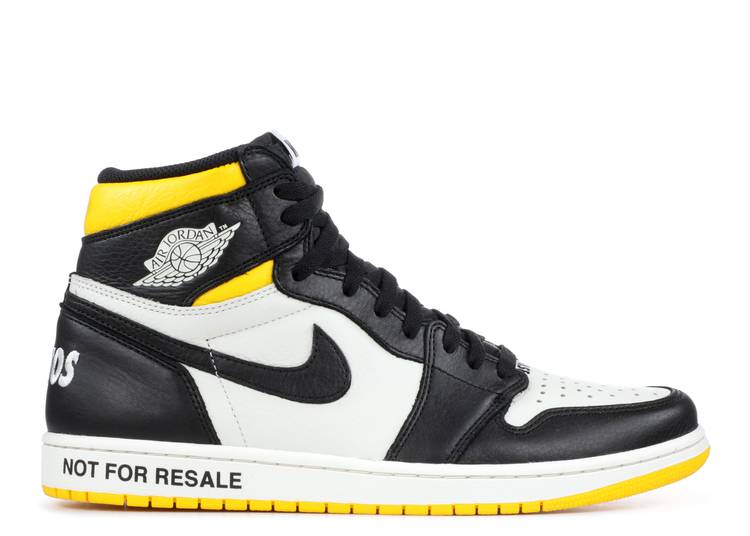 Jordan 1 Retro High Not for Resale Varsity Maize