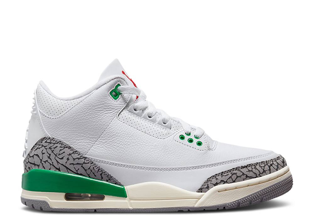 Jordan 3 Retro Lucky Green (Women's)