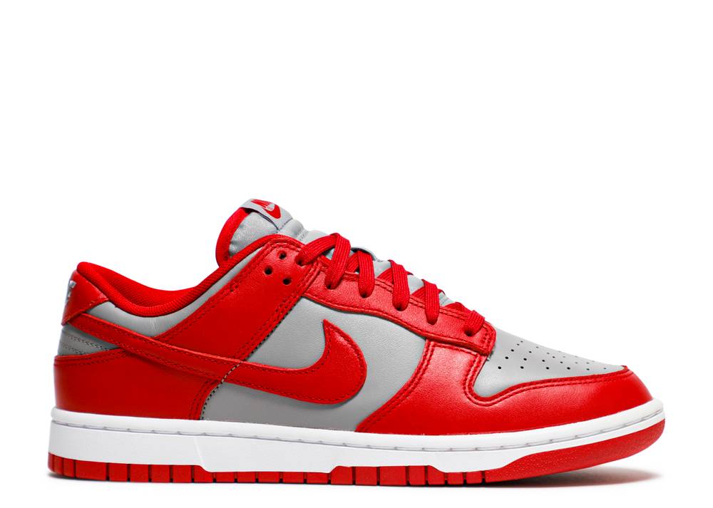 Nike Dunk Low Retro Medium Grey Varsity Red UNLV (2021)