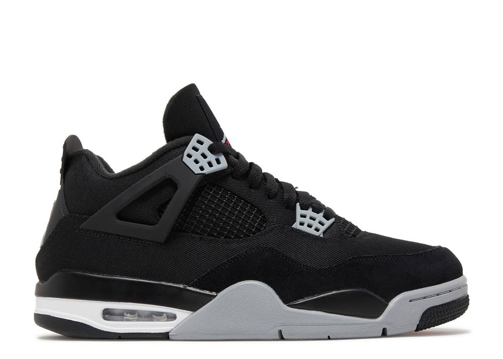 Jordan 4 Retro SE Black Canvas