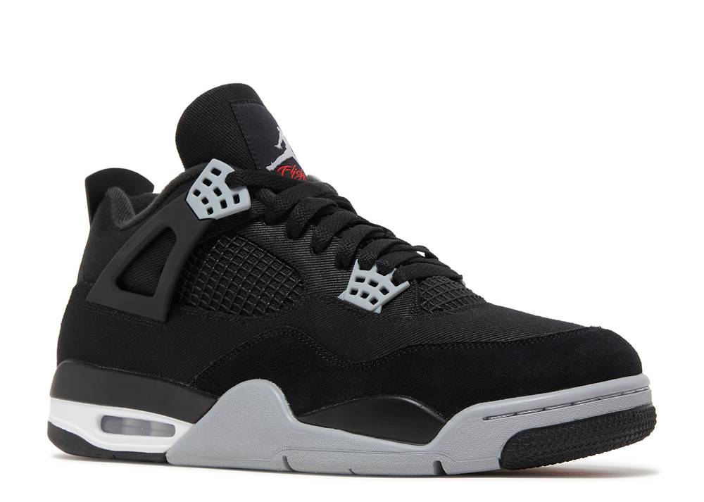 Jordan 4 Retro SE Black Canvas