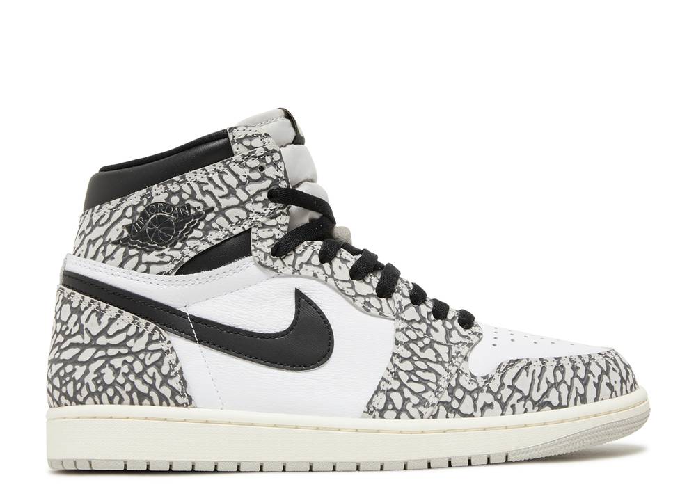 Jordan 1 Retro High OG White Cement