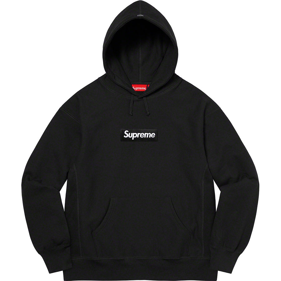 Supreme Box Logo Hooded Sweatshirt (FW21) Black