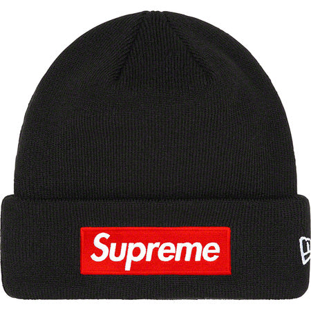 Supreme New Era Box Logo Beanie (FW22) Black