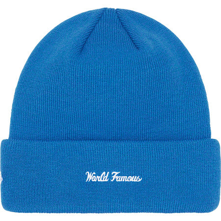 Supreme New Era Box Logo Beanie (FW22) Blue