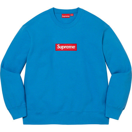 Supreme Box Logo Crewneck (FW22) Blue