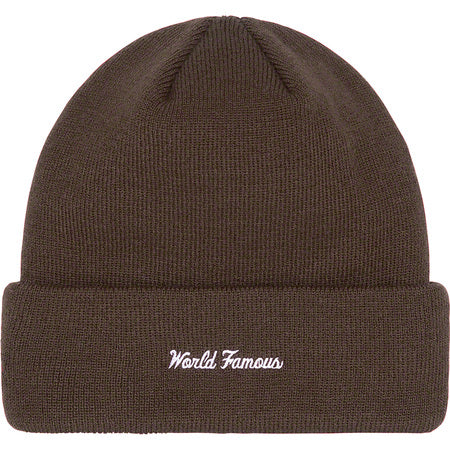 Supreme New Era Box Logo Beanie (FW22) Brown