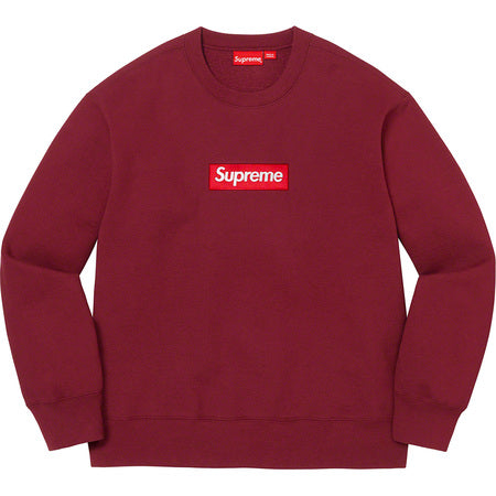 Supreme Box Logo Crewneck (FW22) Cardinal