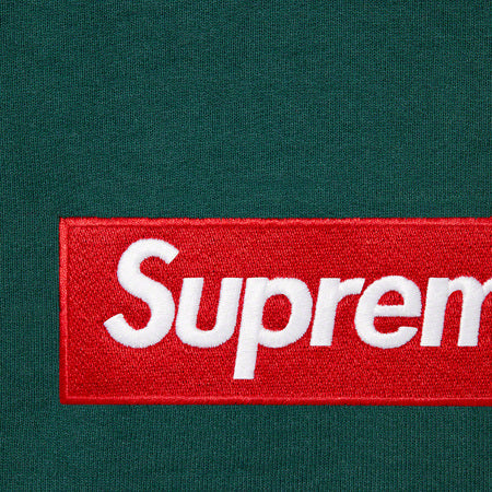 Supreme Box Logo Crewneck (FW22) Dark Pine